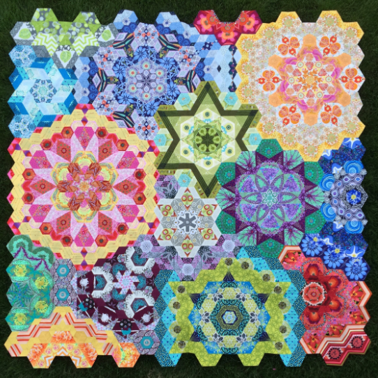 The New Hexagon Millefiori - Paper Pieces