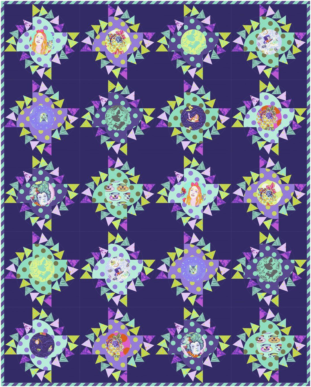Down the Rabbit Hole by 3 Dog Design Co