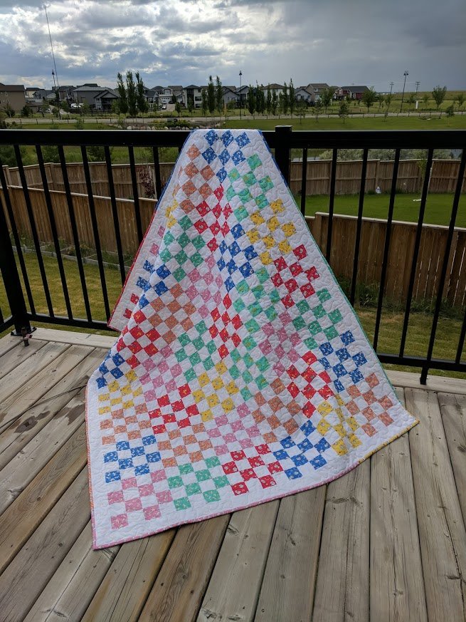 Sweet Sixteen Throw - The Fabric Addict