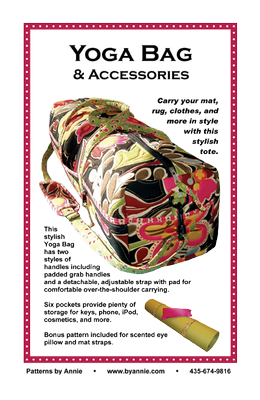 Yoga Bag & Accessories Pattern