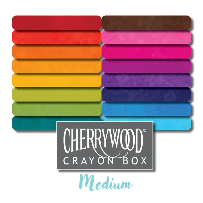 16-Bolt Crayon Box: Medium - Cherrywood Fabrics