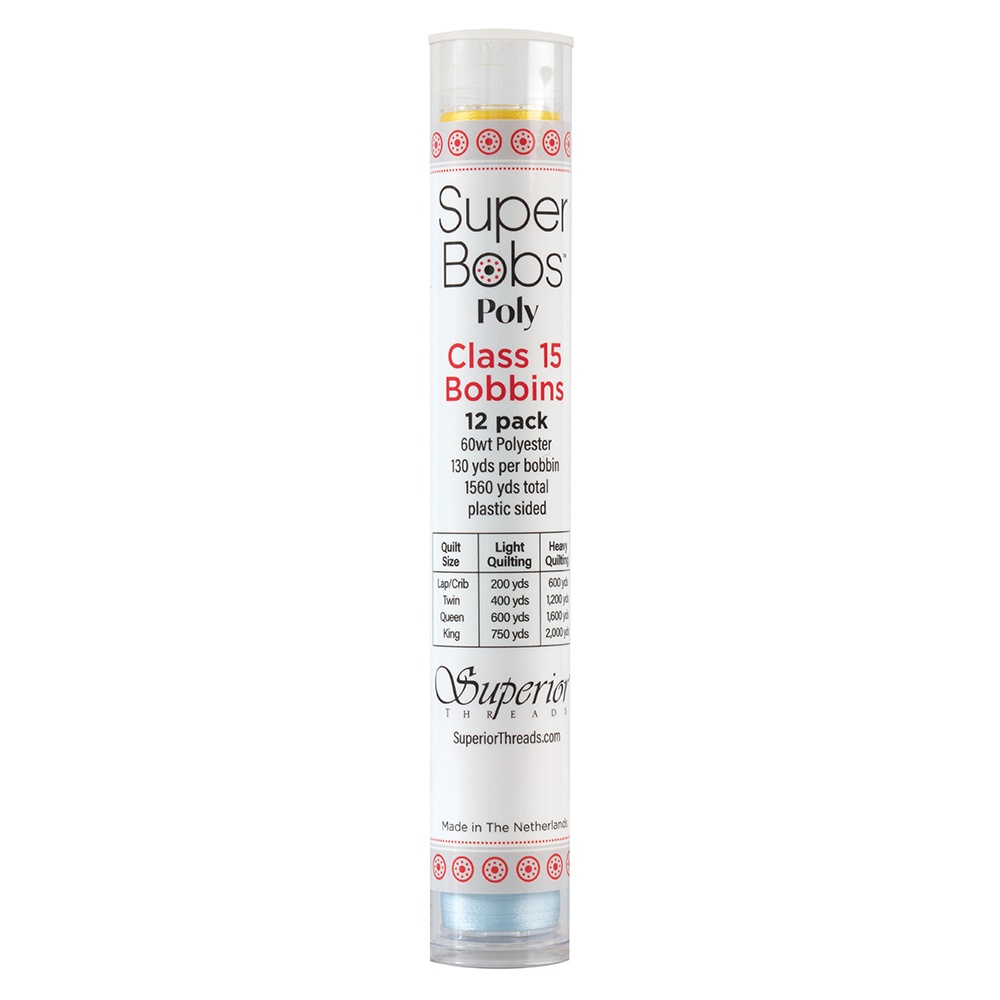 Super Bobs Poly 12 pk Class 15 - Rainbow
