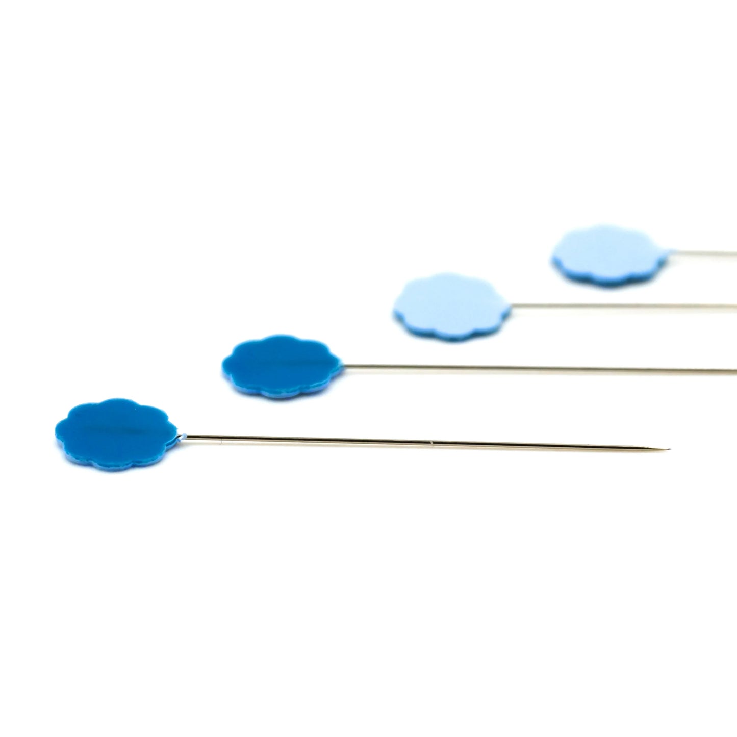 Flower Head Pins Fine (Card)