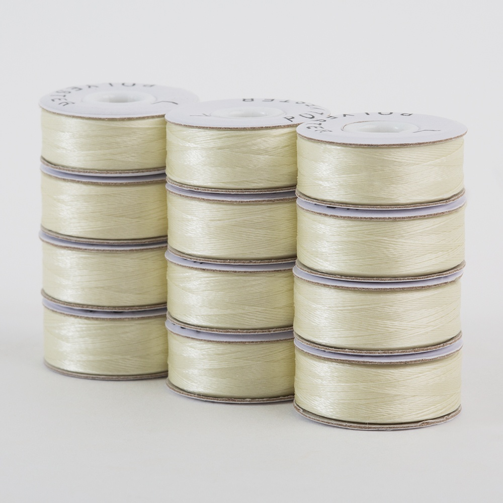 Super Bobs Poly 72pk L-Style #651 Ivory