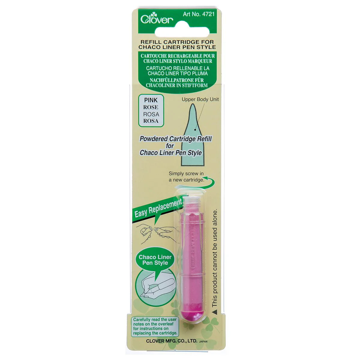 Refill Cartridge for Chaco Liner Pen Style