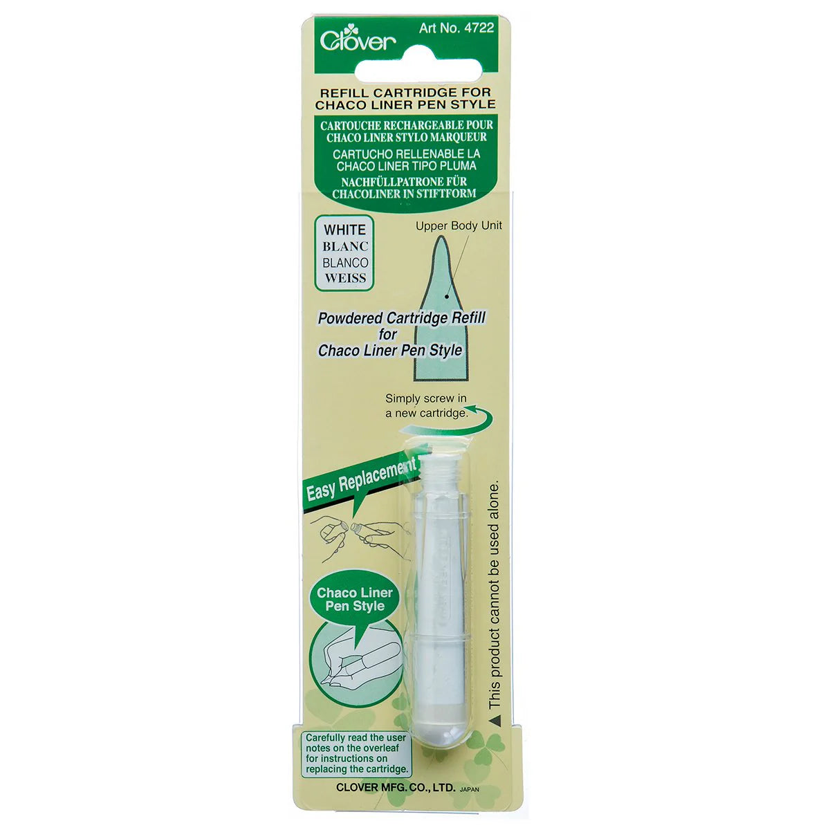 Refill Cartridge for Chaco Liner Pen Style