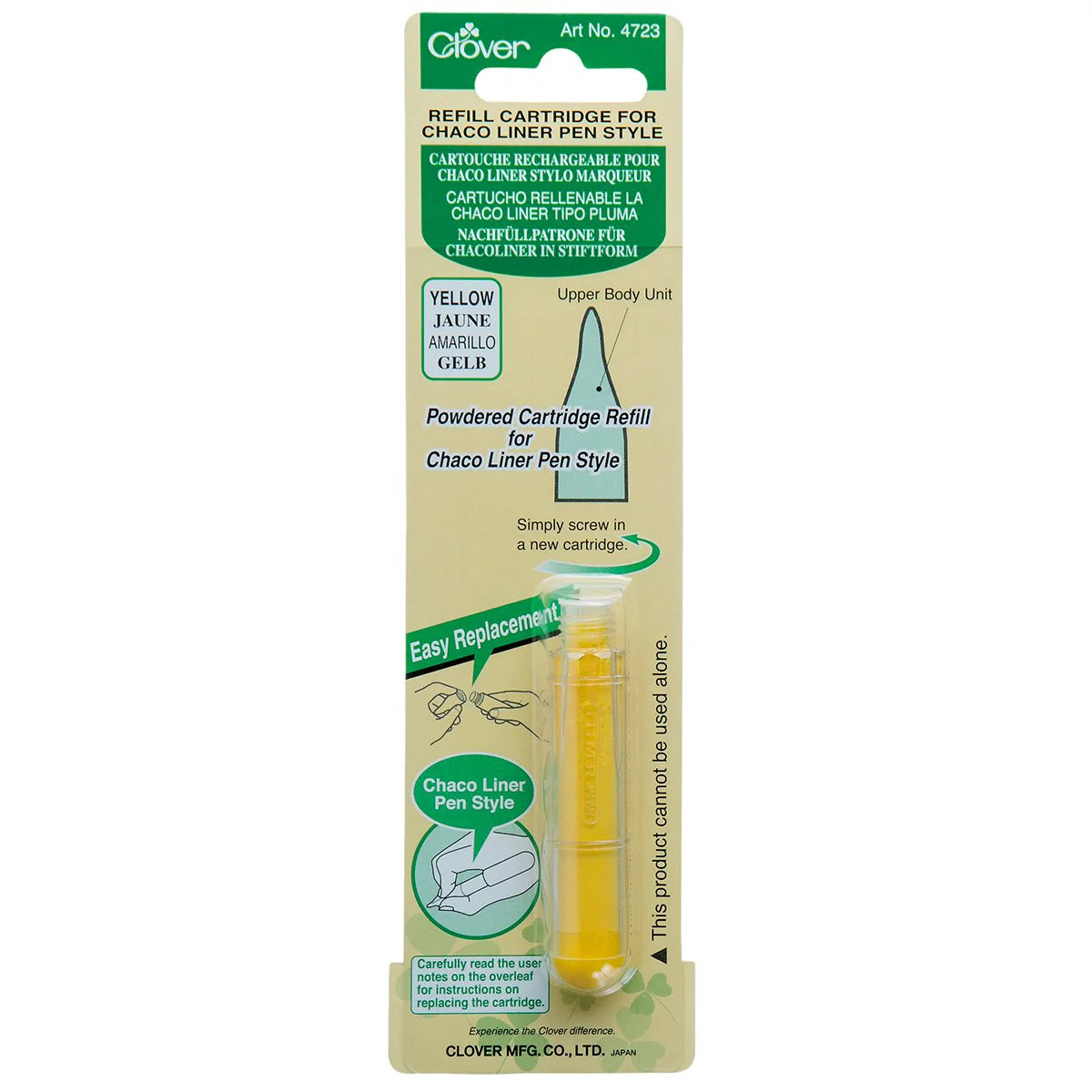 Refill Cartridge for Chaco Liner Pen Style