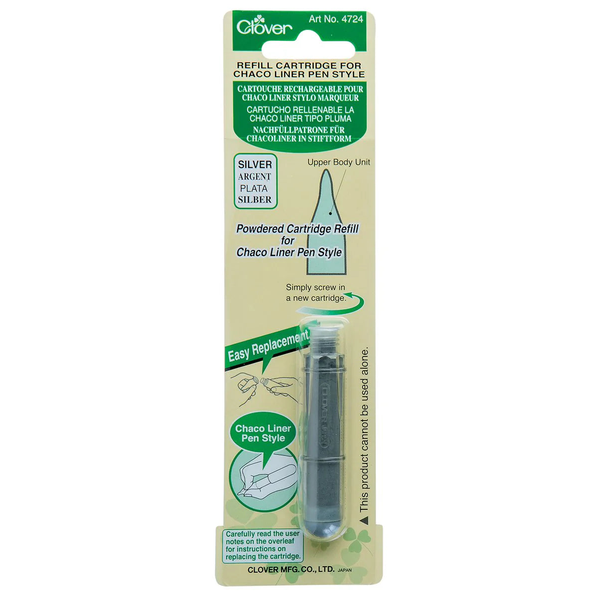 Refill Cartridge for Chaco Liner Pen Style