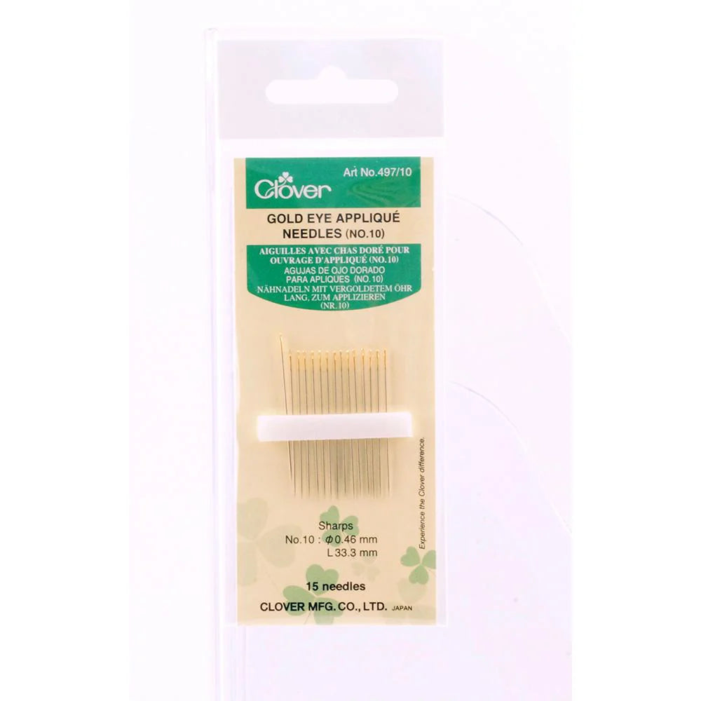 Gold Eye Applique Needles