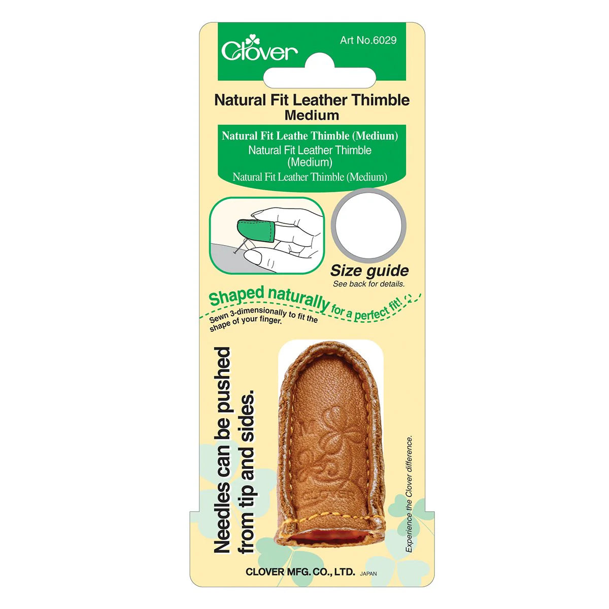 Natural Fit Leather Thimbles