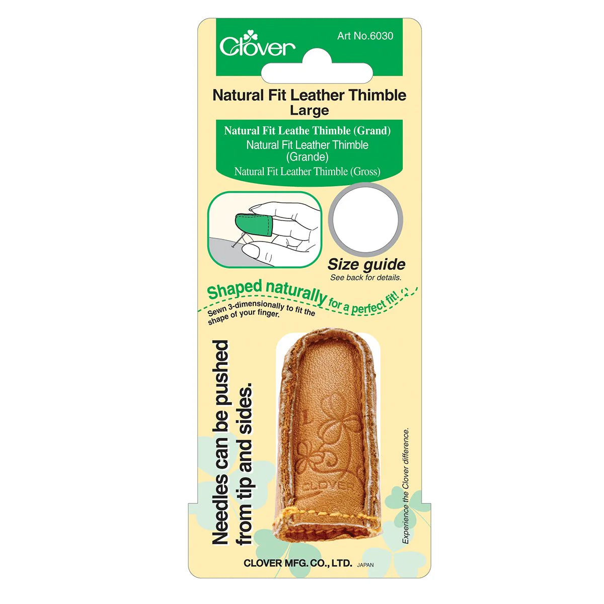 Natural Fit Leather Thimbles