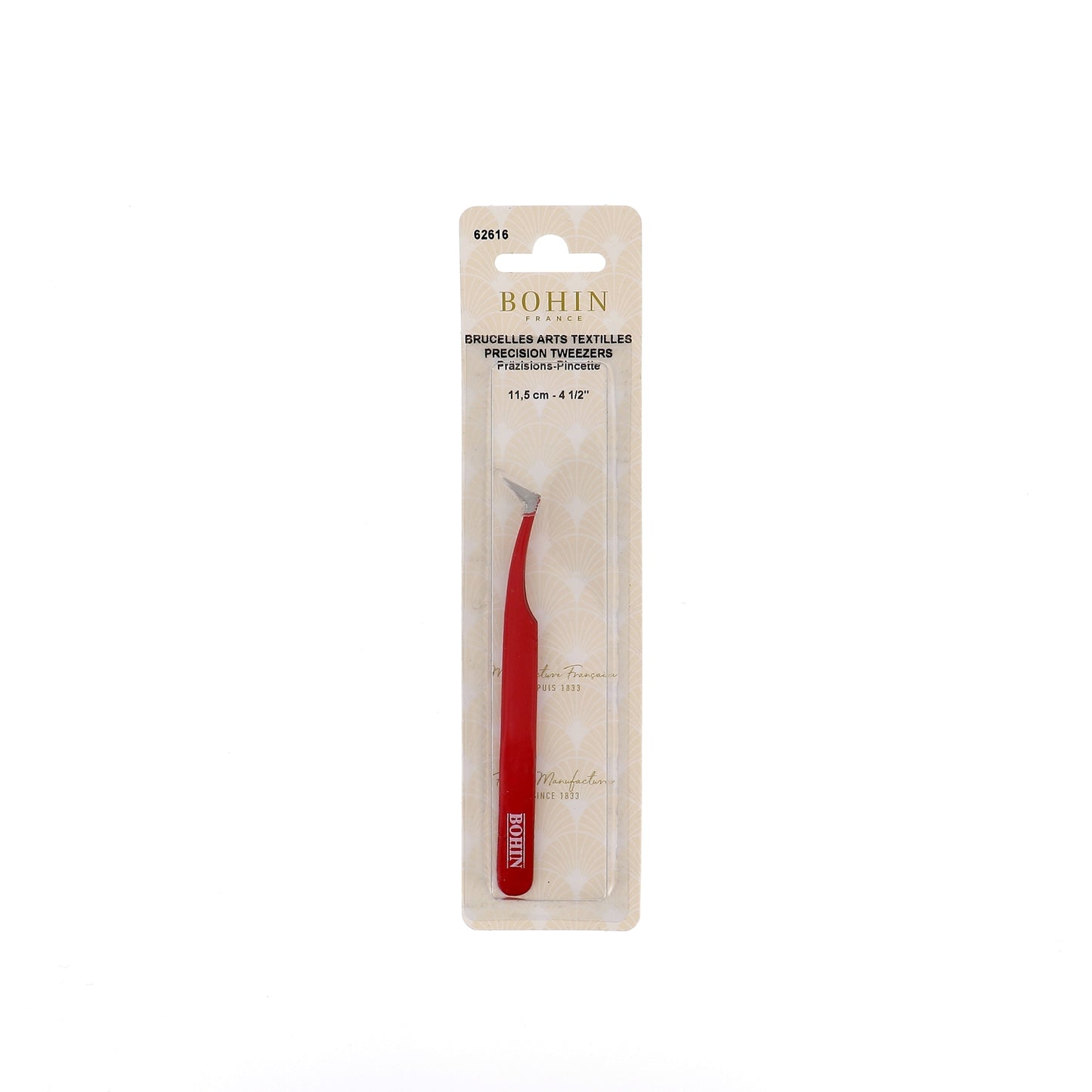 Precision tweezers 4 1/2"