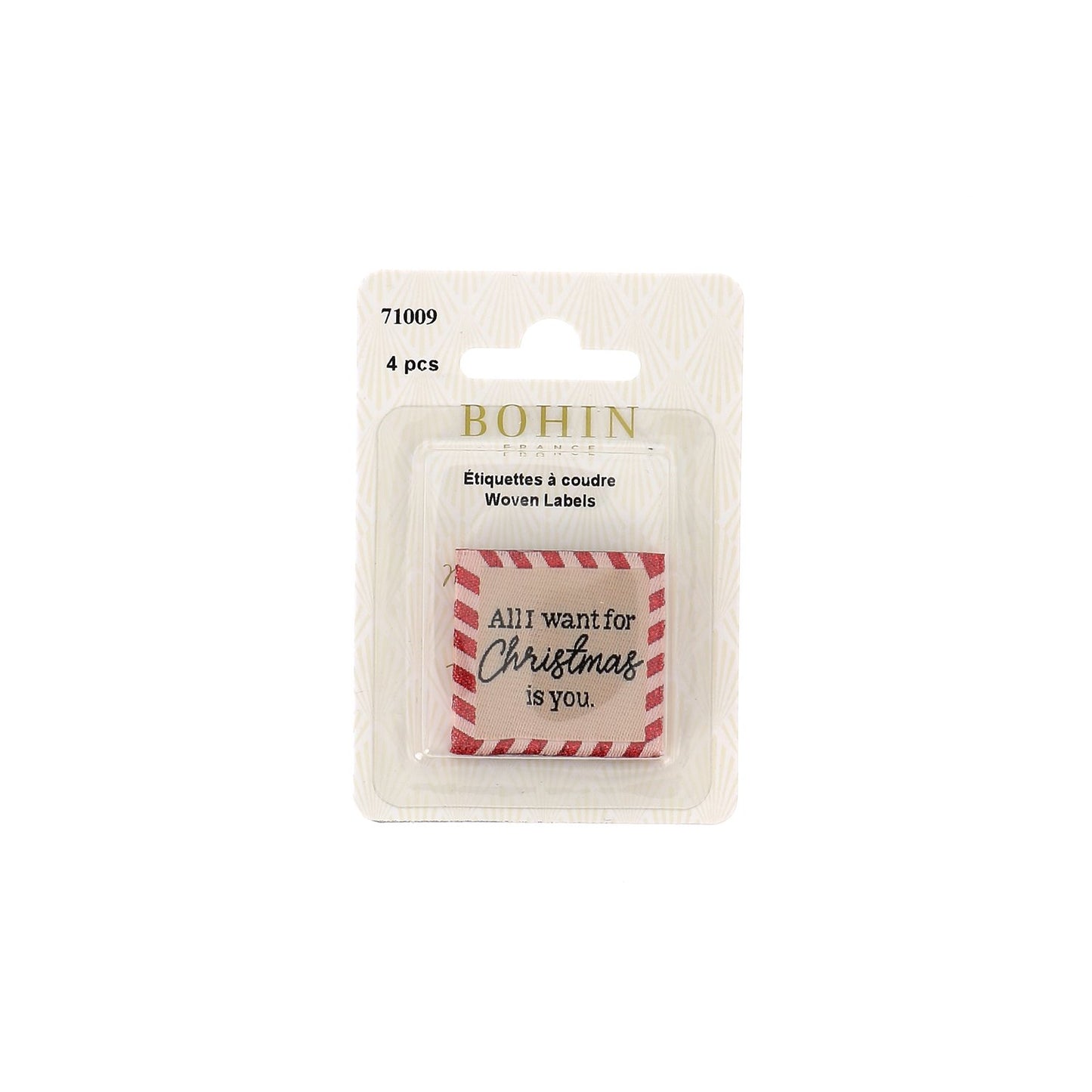 Sew On Labels - All I Want