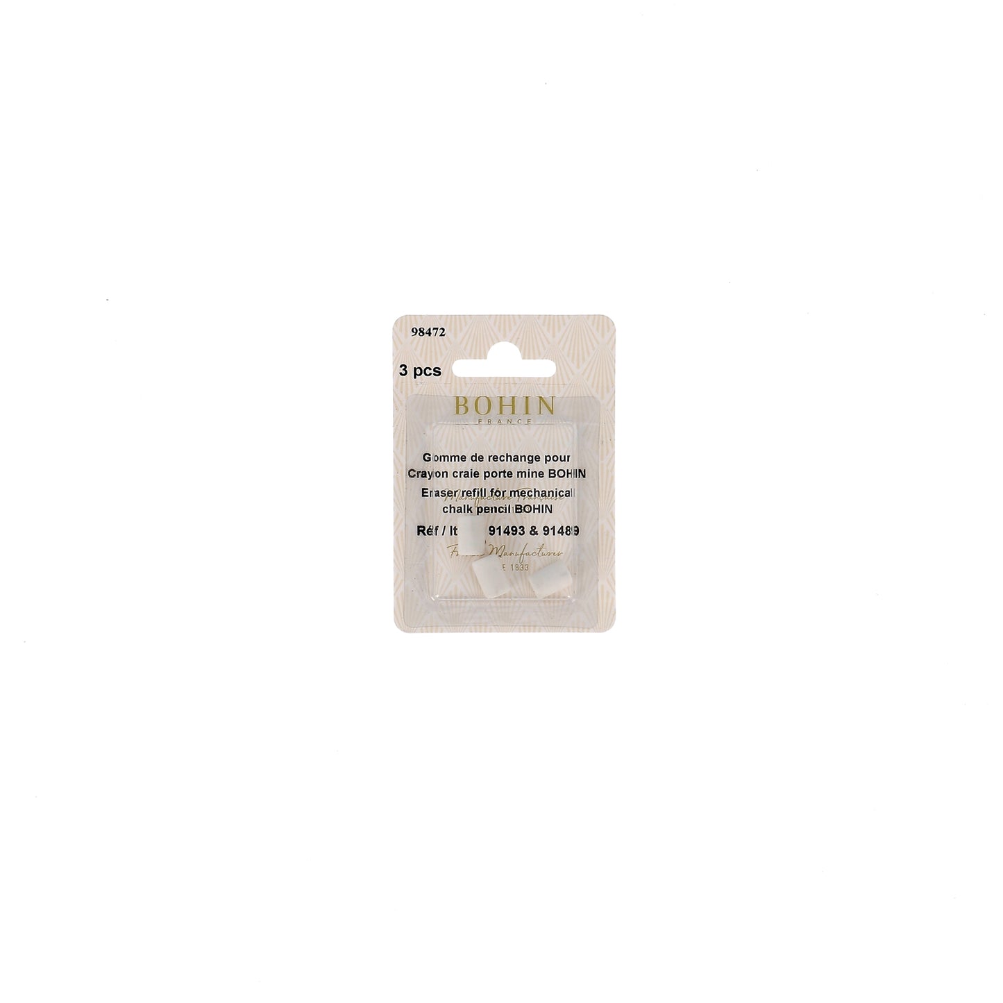 Eraser Replacement Caps 3 Pack
