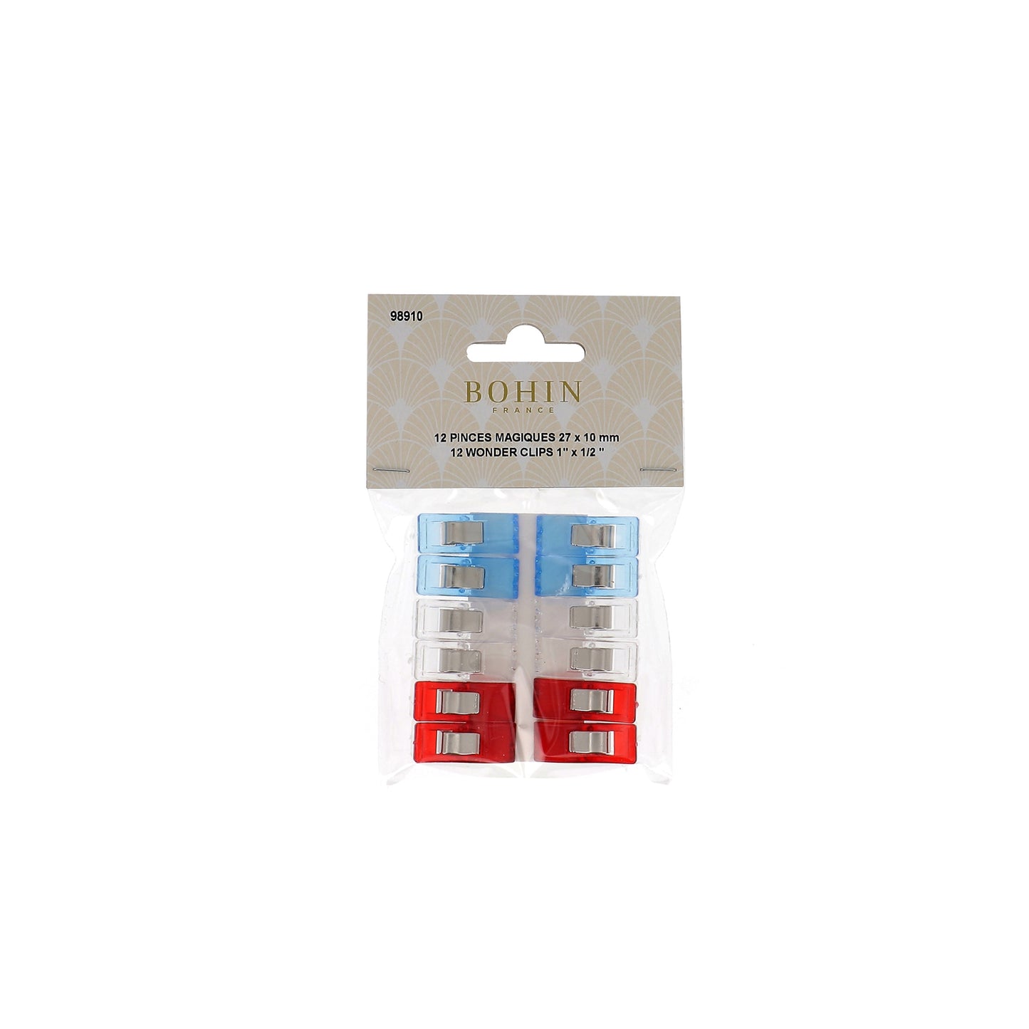 Wonder Clips 1" x 1/2" - 12 Pack