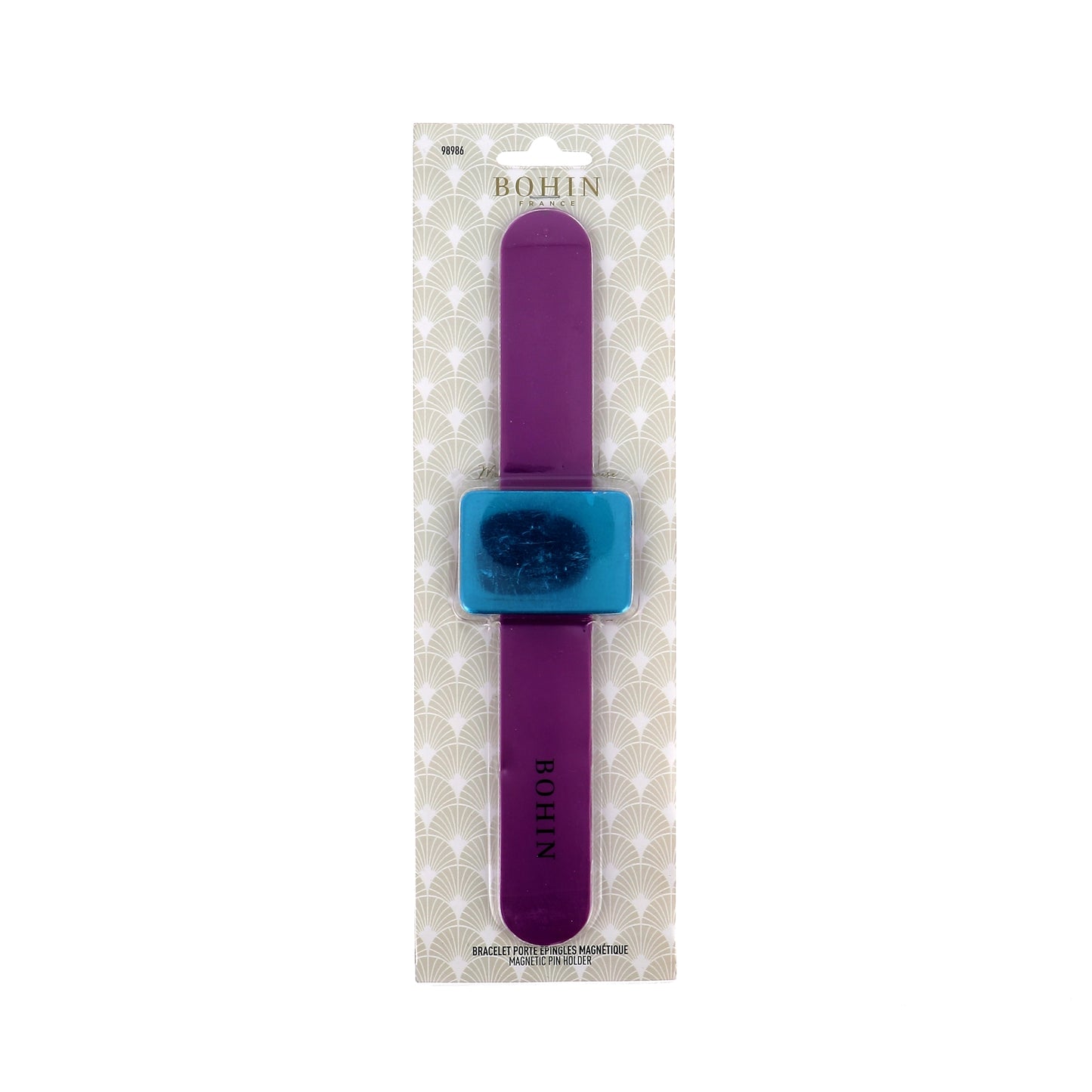 Magnetic Pin Holder - Violet Slap Bracelet