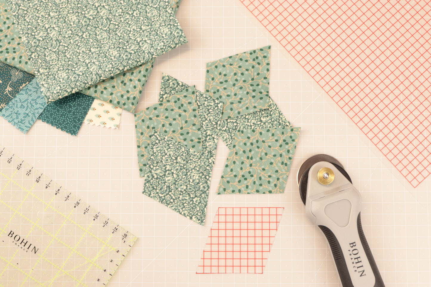 Squared Transparent Template Sheets