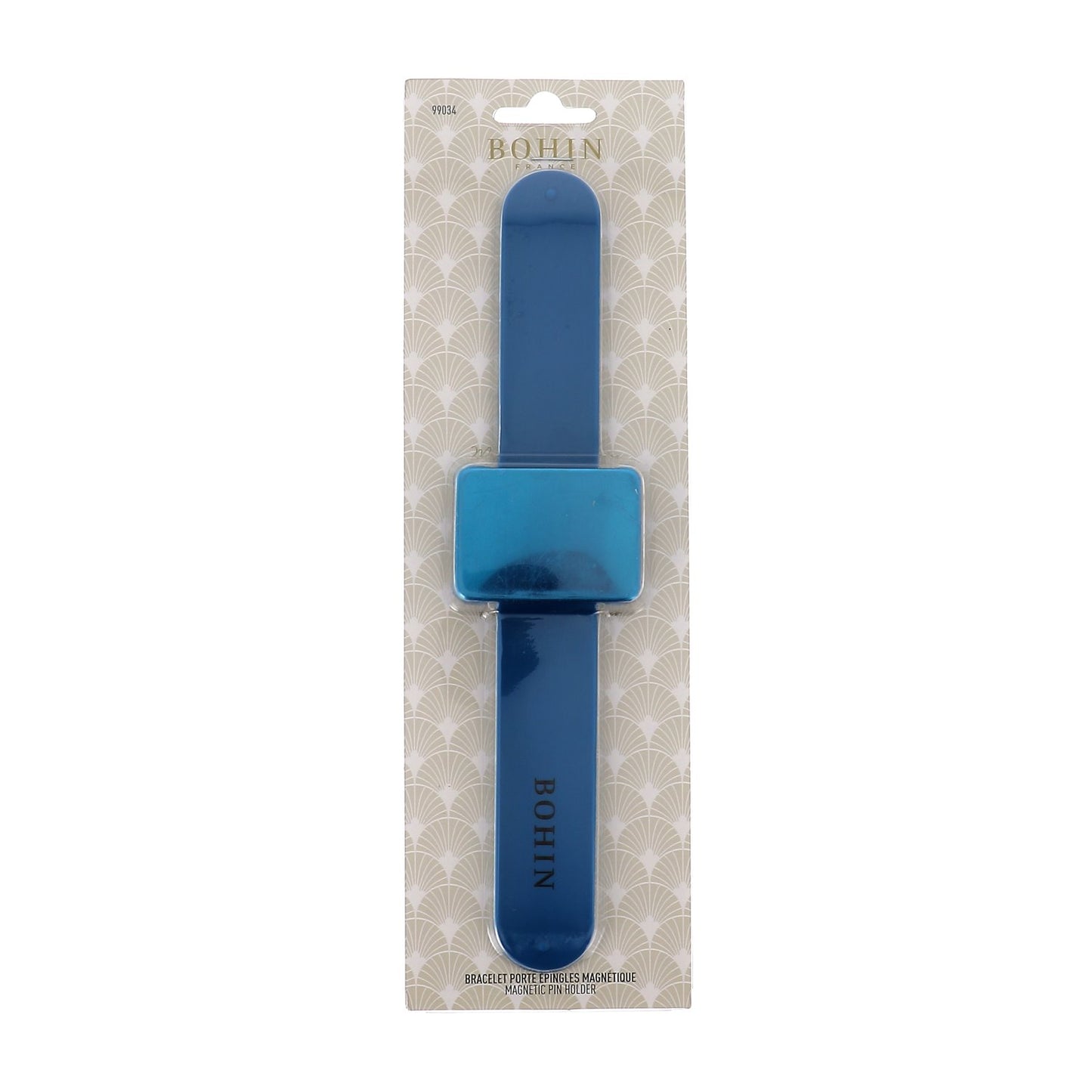 Magnetic Pin Holder - Blue Slap Bracelet