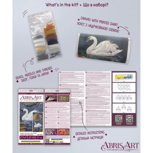 When the Soul Blooms Beaded Embroidery Kit