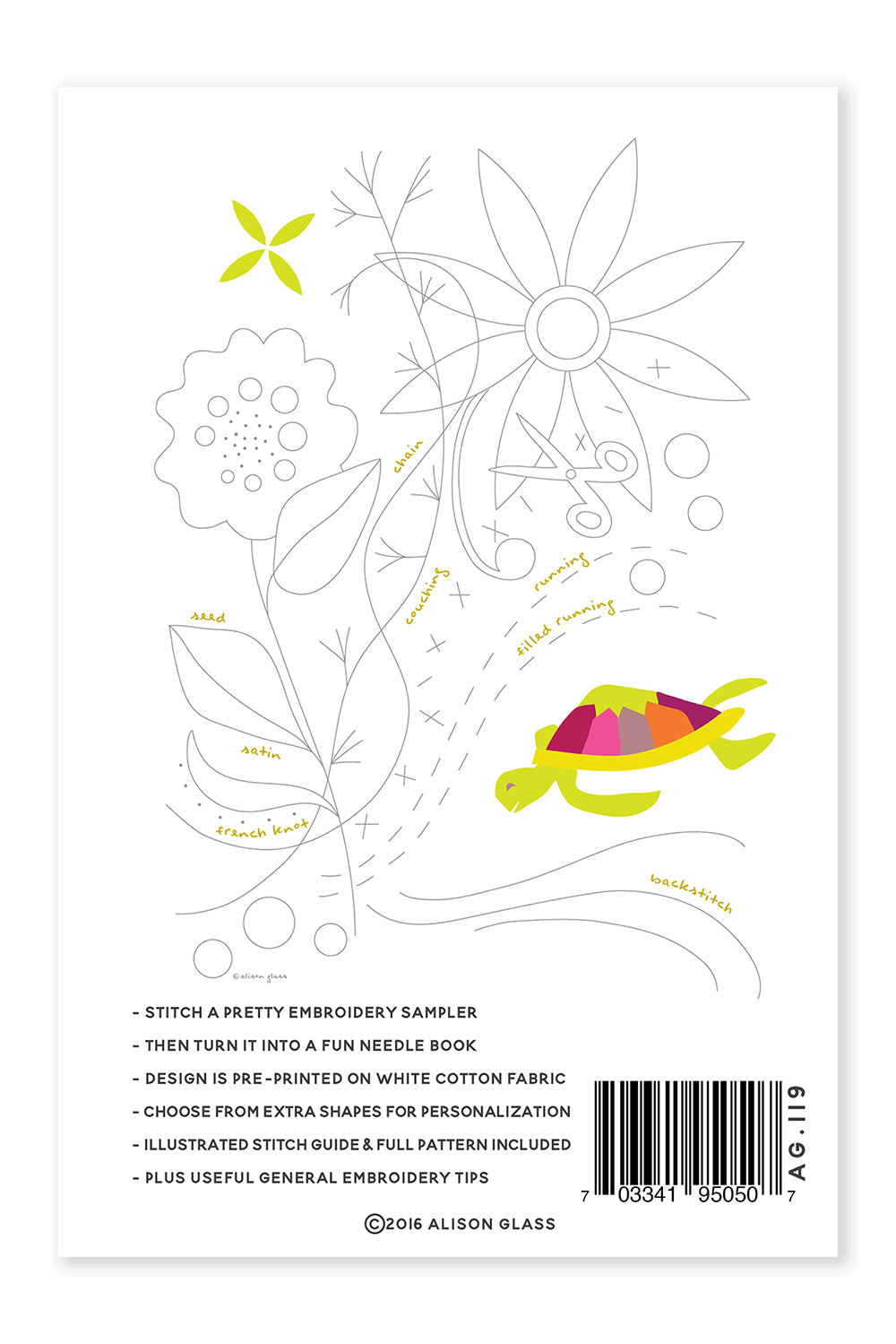 Clover Sunshine Needle Book