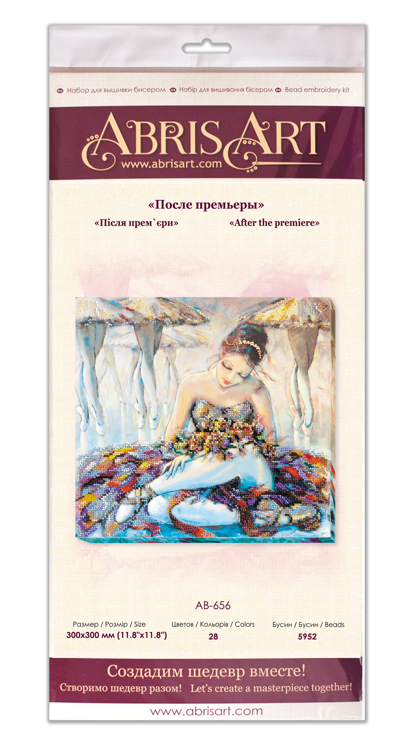 After the Premier Beaded Embroidery Kit - Abris Art