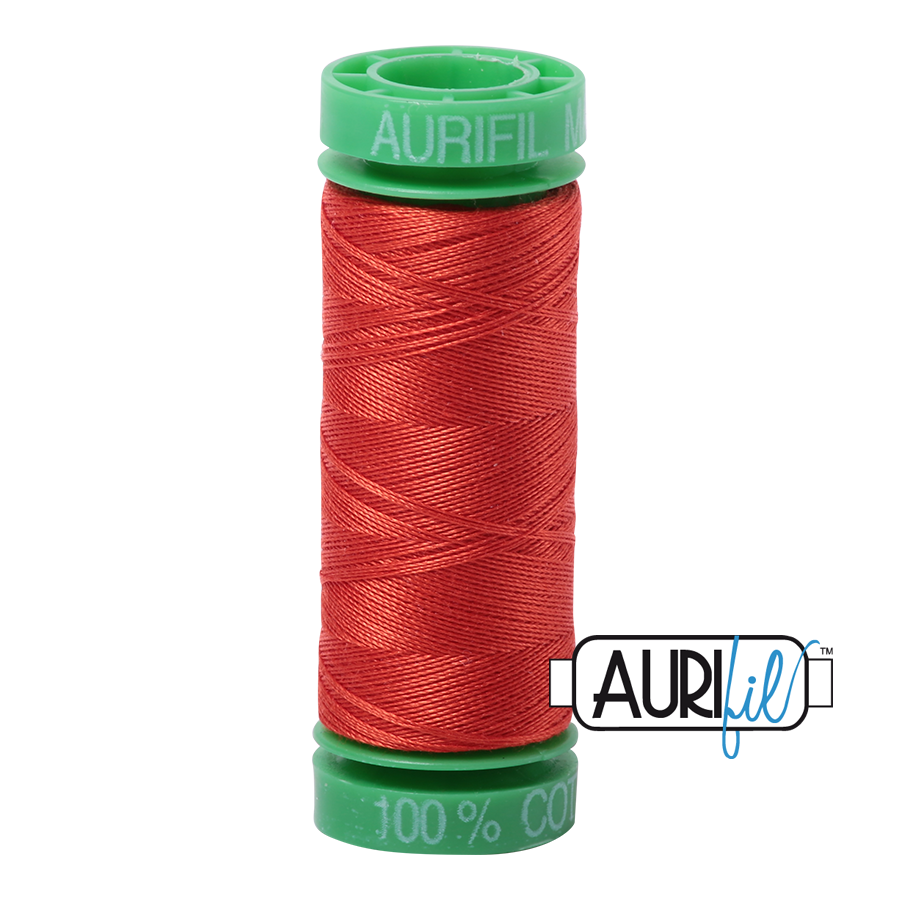 Mako 40 wt cotton 2245 Red Orange