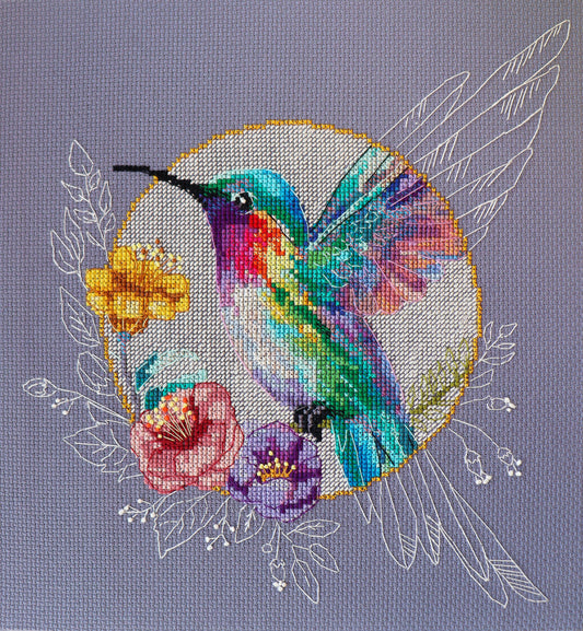 Bird of Paradise Cross-stitch Kit - Abris Art