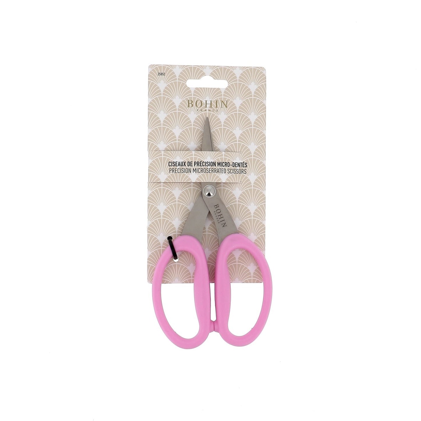 Precision Micro-Serrated Scissors 6 3/4" - Pink
