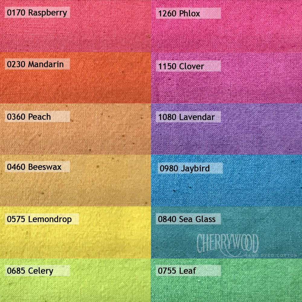 12 Pc Color Wheel Light Bundle - Cherrywood Fabrics