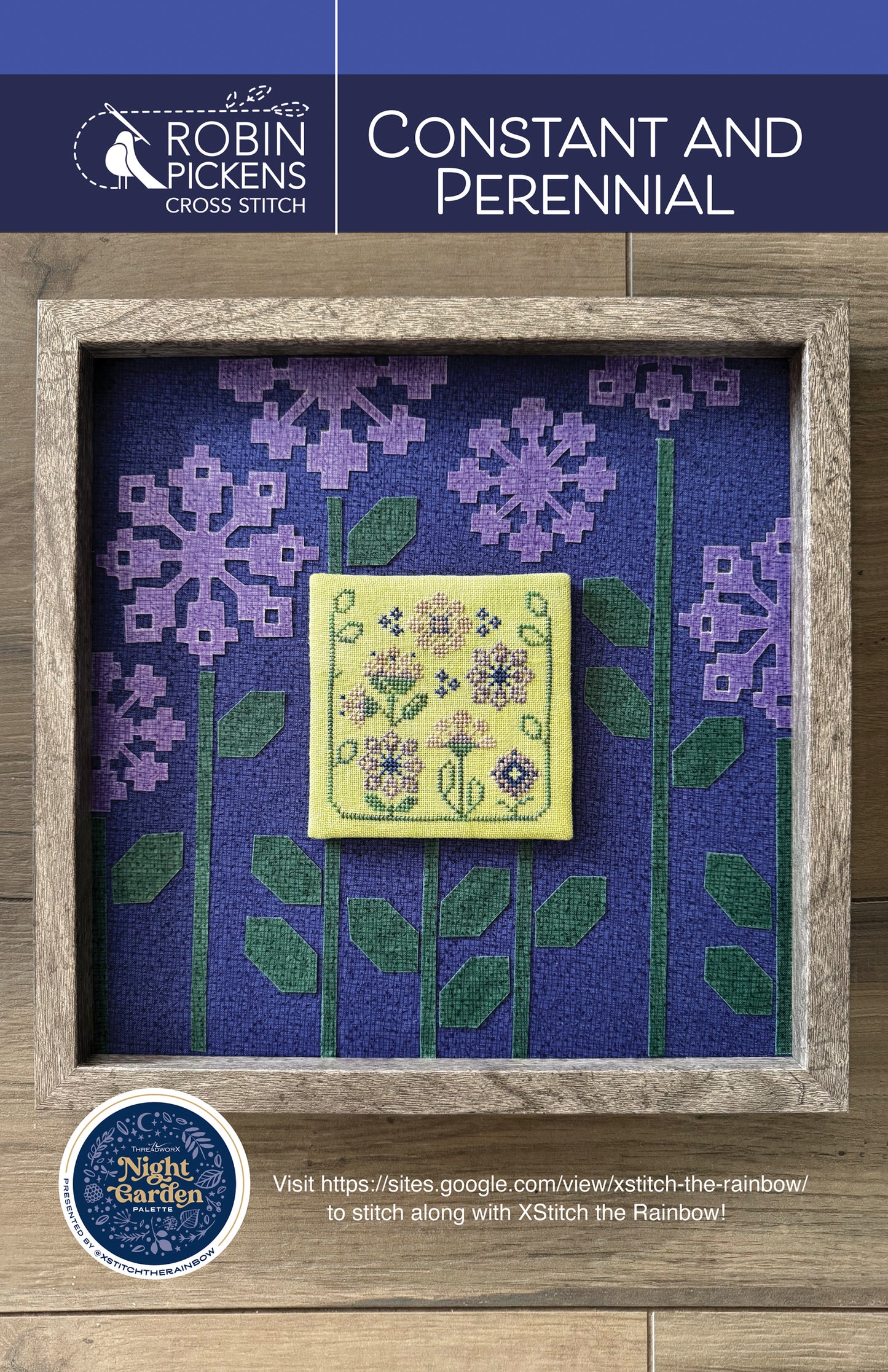 Constant and Perennial Cross-stitch Pattern