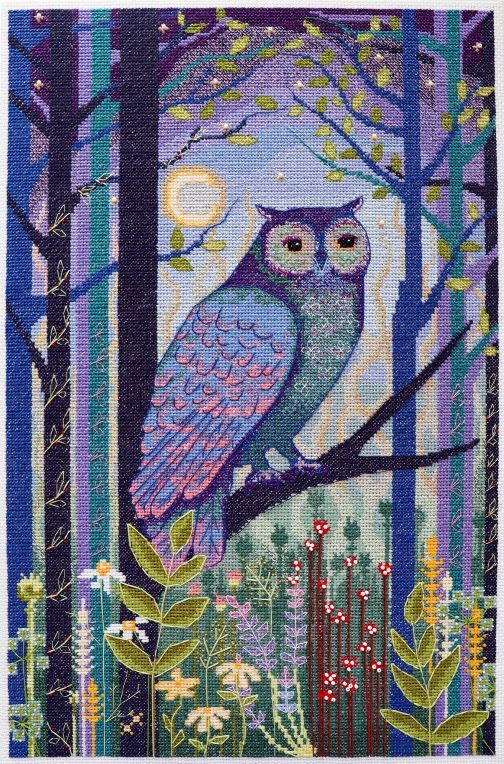 Dense Forest Cross-stitch Kit - Abris Art