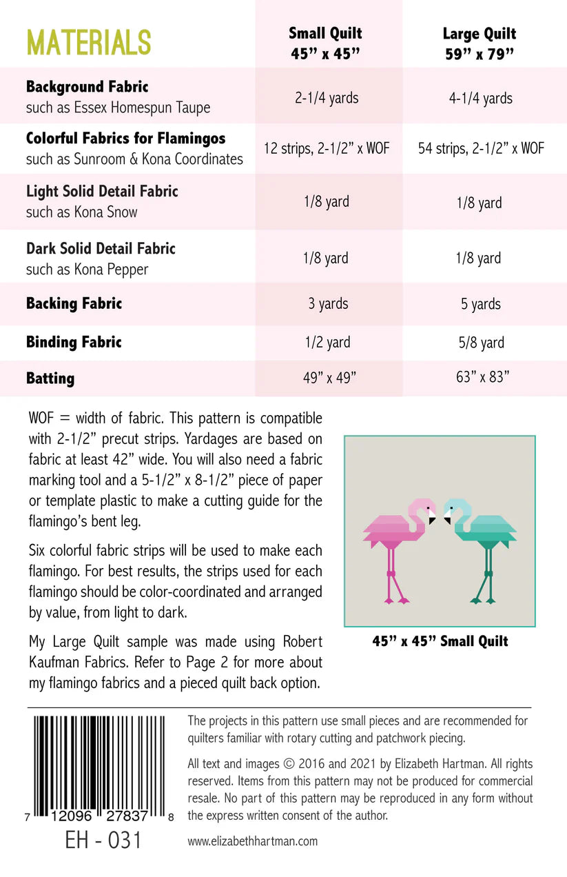 Florence Flamingo Pattern