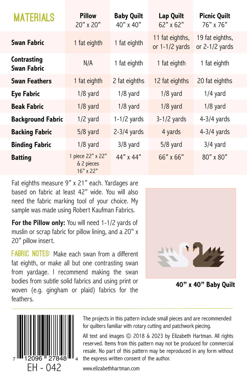 Swan Island Pattern
