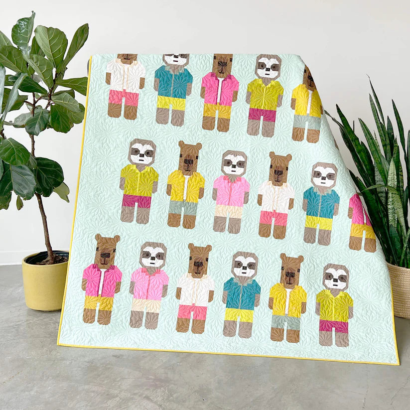 Capybara & Sloth Pattern
