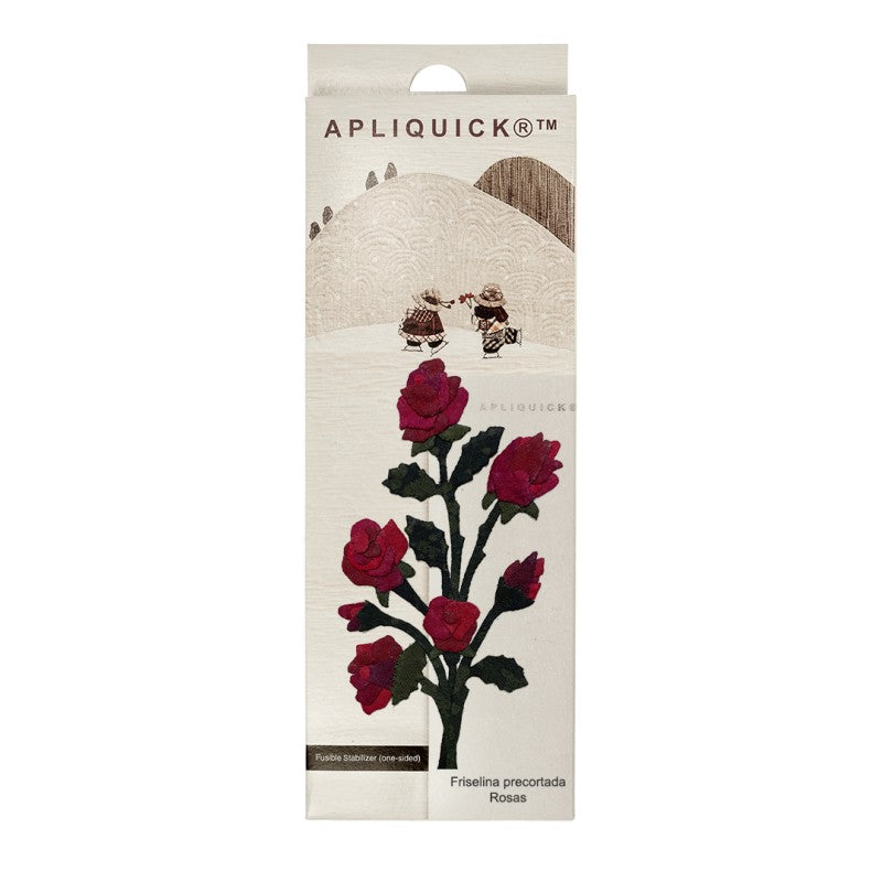 Pre-cut Stabilizer APLIQUICK Roses