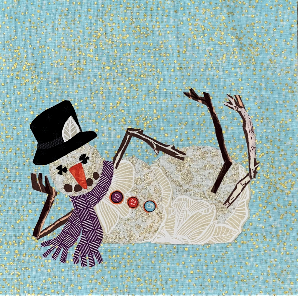 Whatevers #51 Snowman Pattern