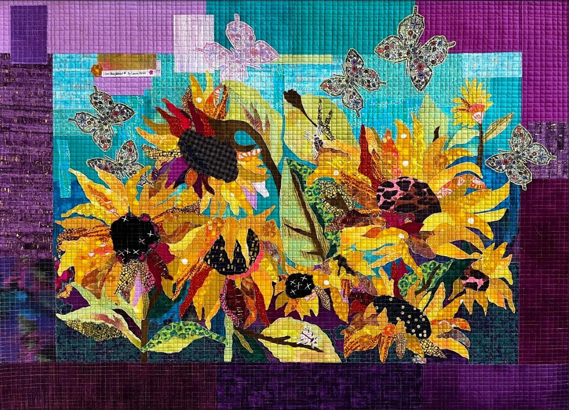 Facing the Sun Collage Pattern