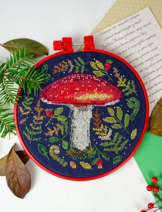 Forest Handsome Cross-stitch Kit - Abris Art