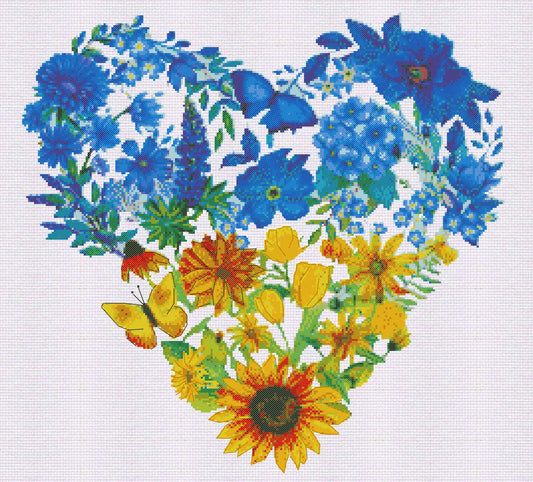 Glorious Ukraine Cross-stitch Kit - Abris Art