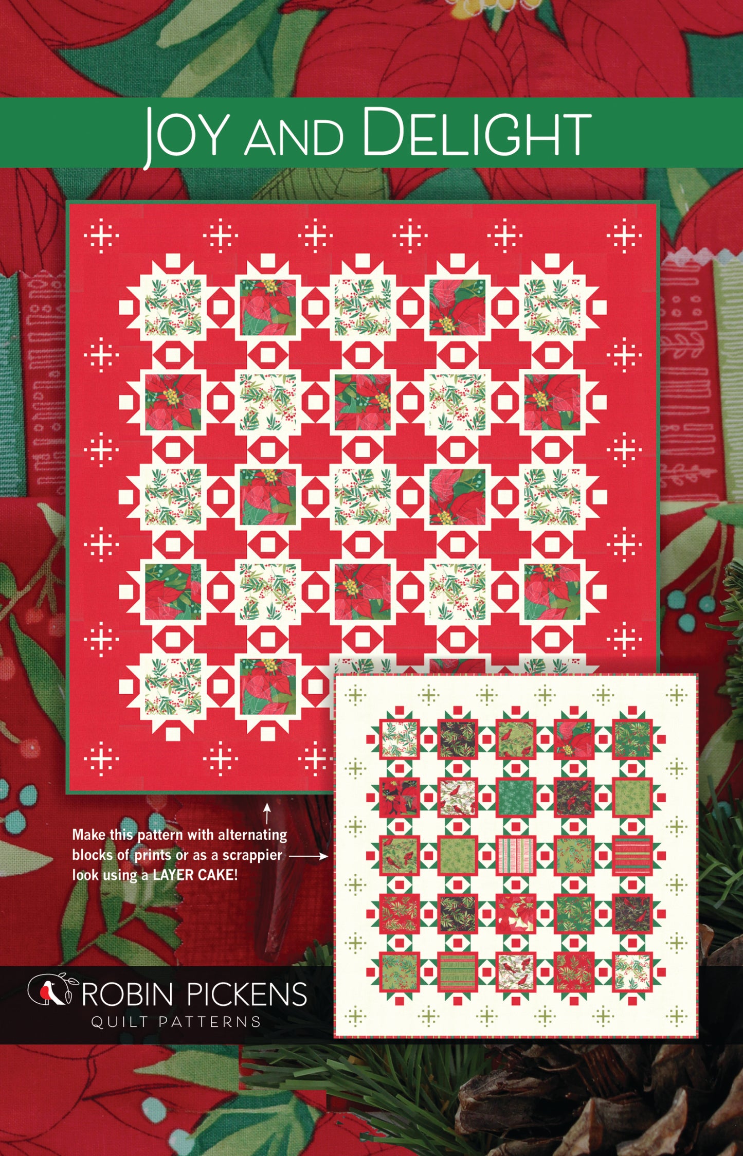 Joy and Delight Pattern - Robin Pickens