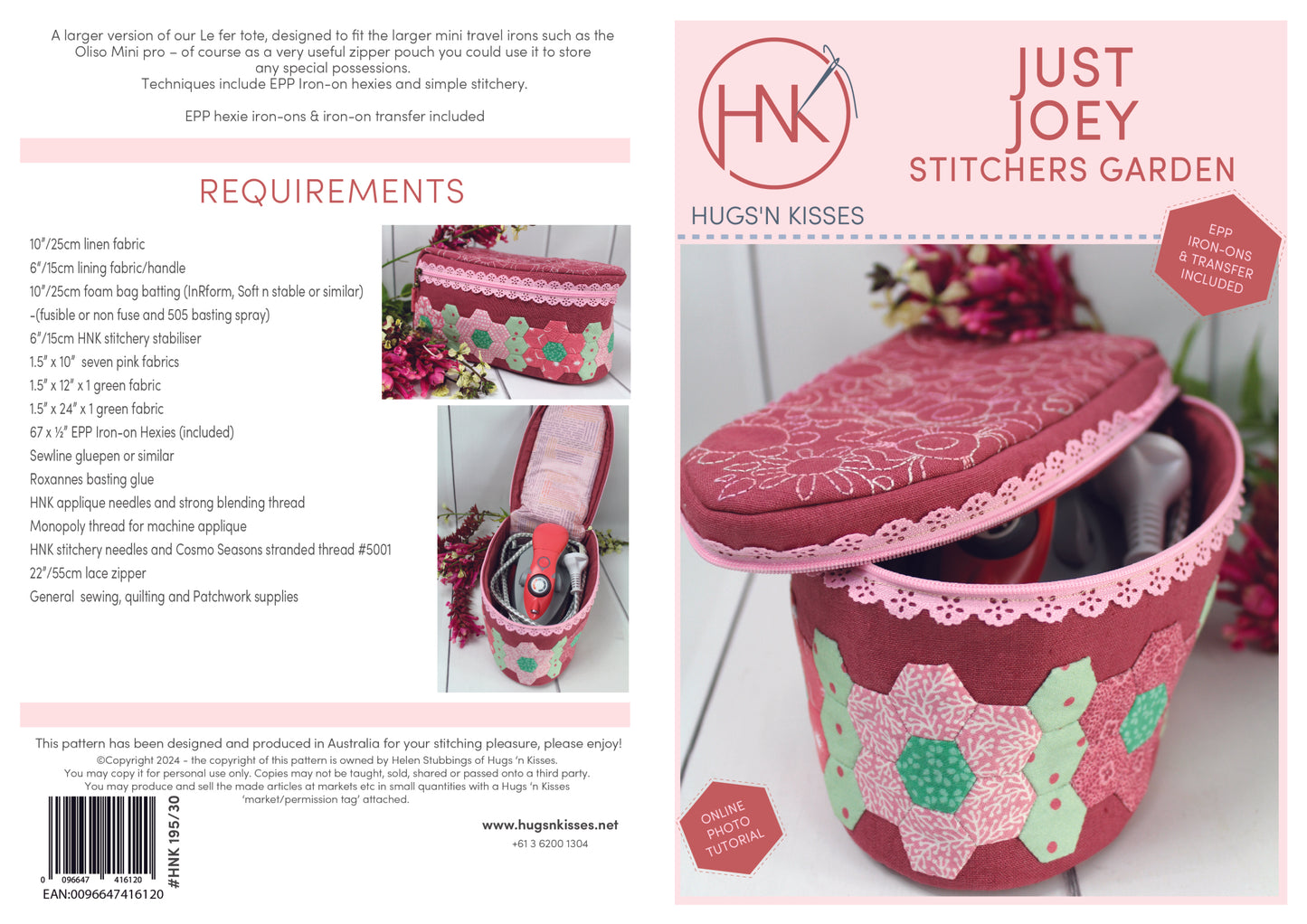 Just Joey Pattern - Hugs 'n Kisses