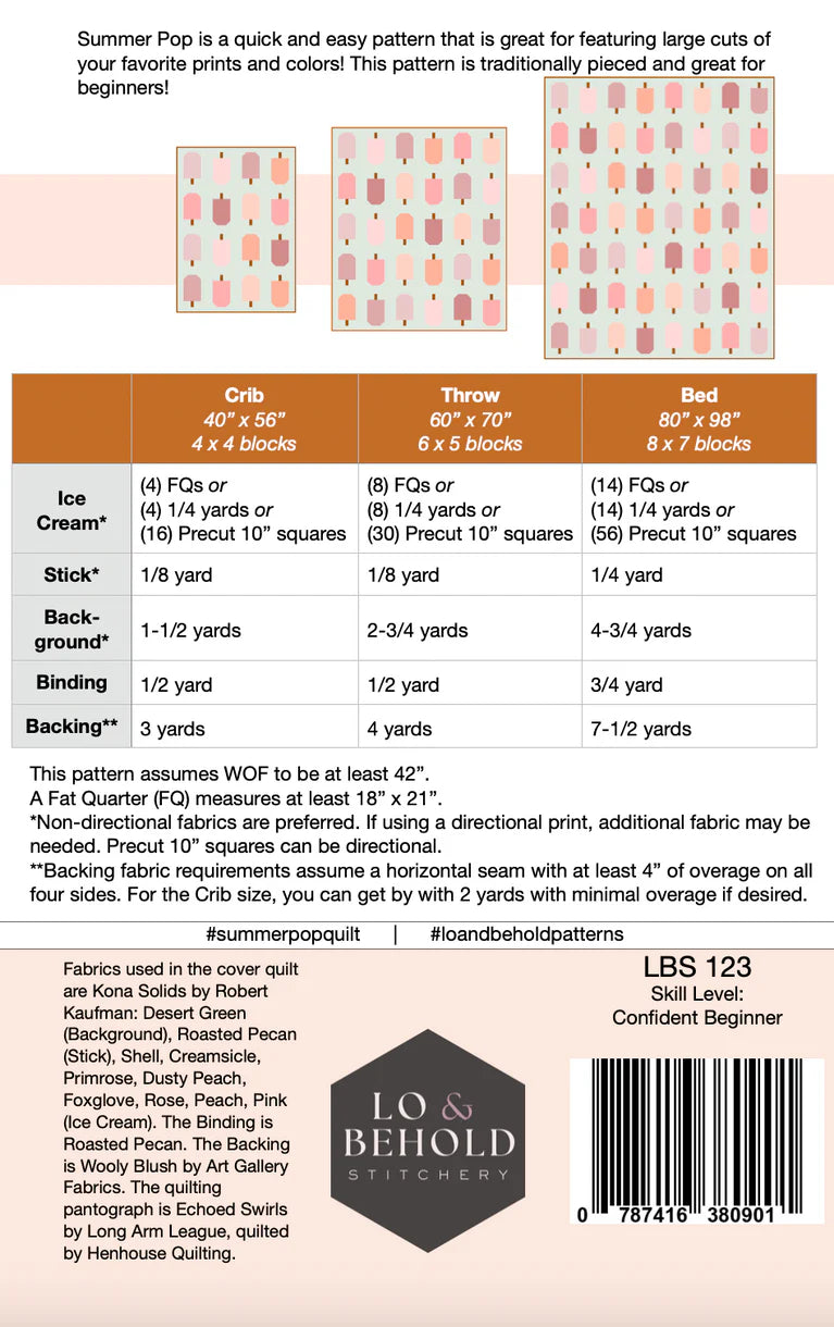 Summer Pop Pattern