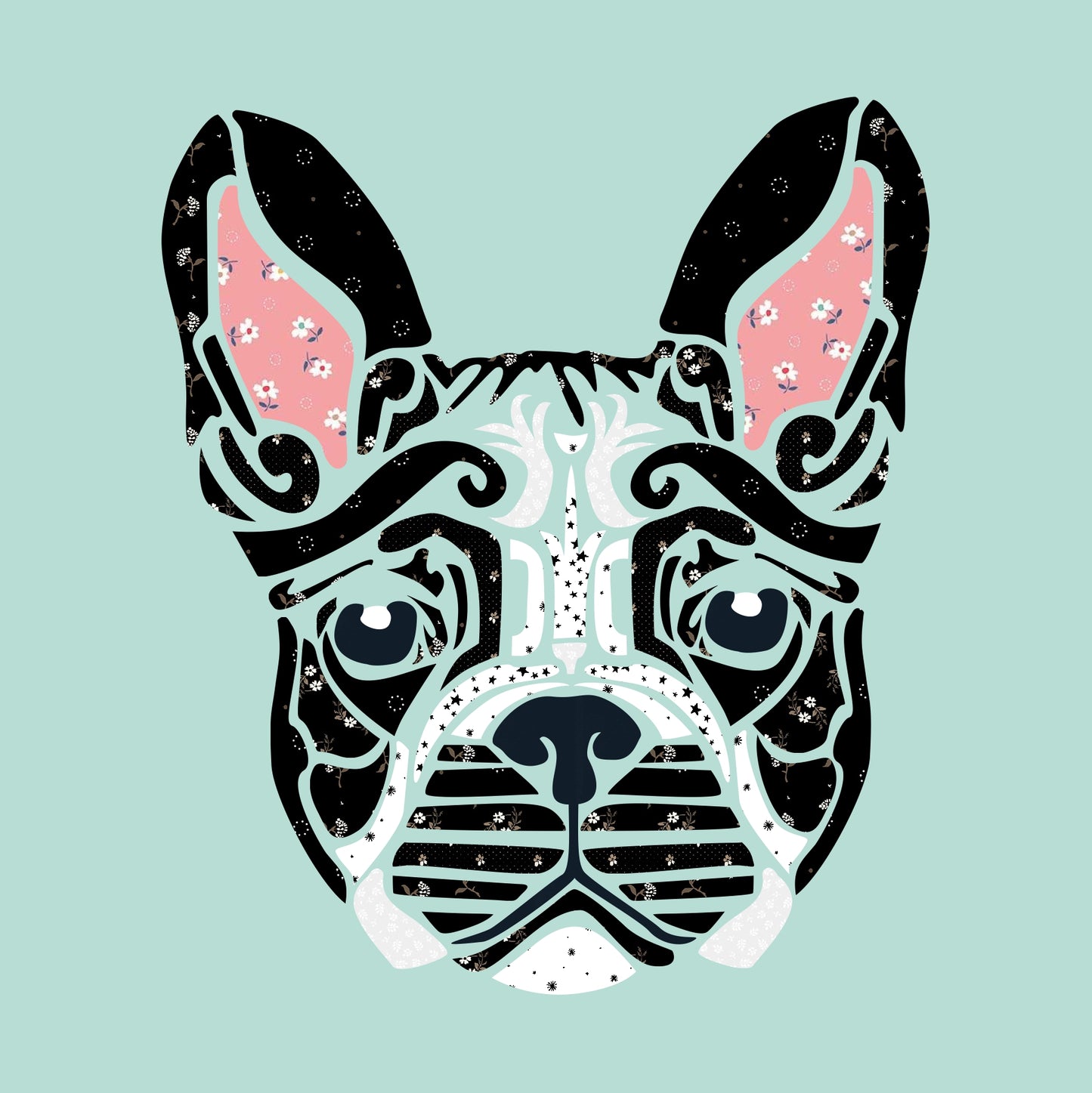 "Frankie the Frenchie" by Madi Hastings Laser-cut Kit