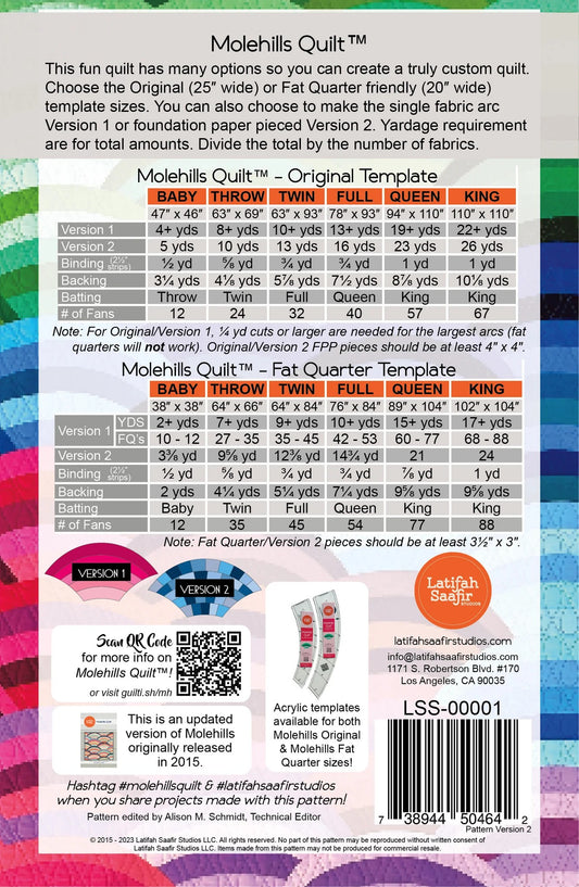 Molehills Quilt™ Pattern