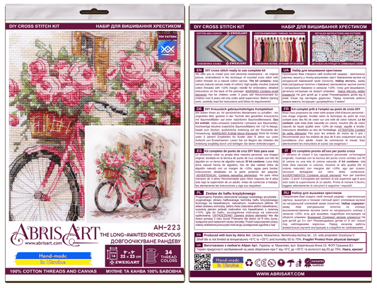 Long Awaited Rendezvous Cross Stitch Kit - Abris Art