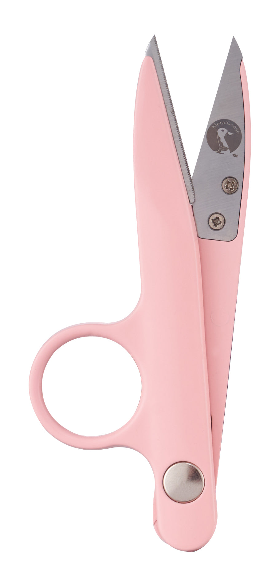 4.3" Serrated Metal Handle Thread Clipper - Metal Goose