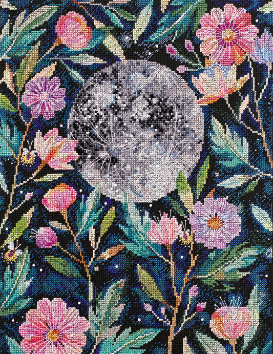 Moon Secrets Cross-stitch Kit - Abris Art