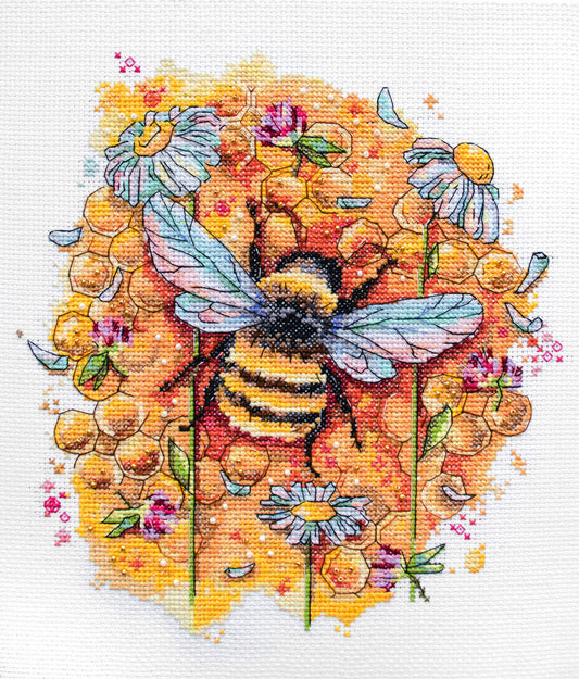 Motley Grass Cross-stitch Kit - Abris Art