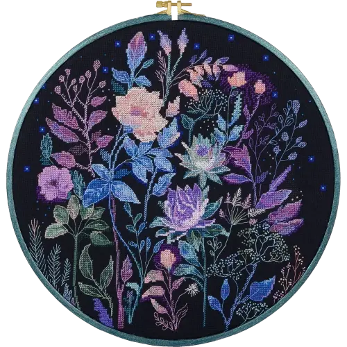 Night Euphoria Cross-stitch Kit - Abris Art