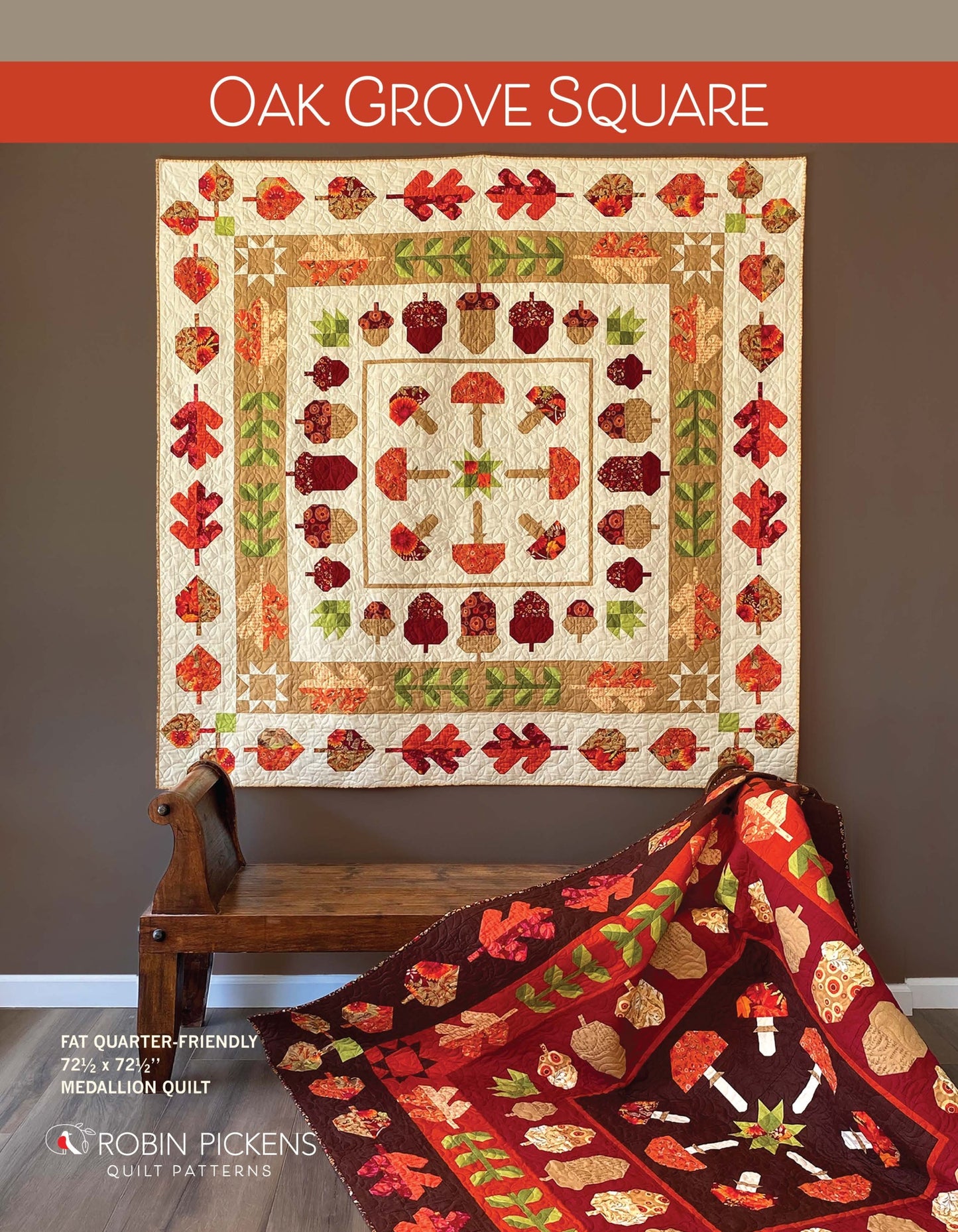 Oak Grove Square Pattern - Robin Pickens